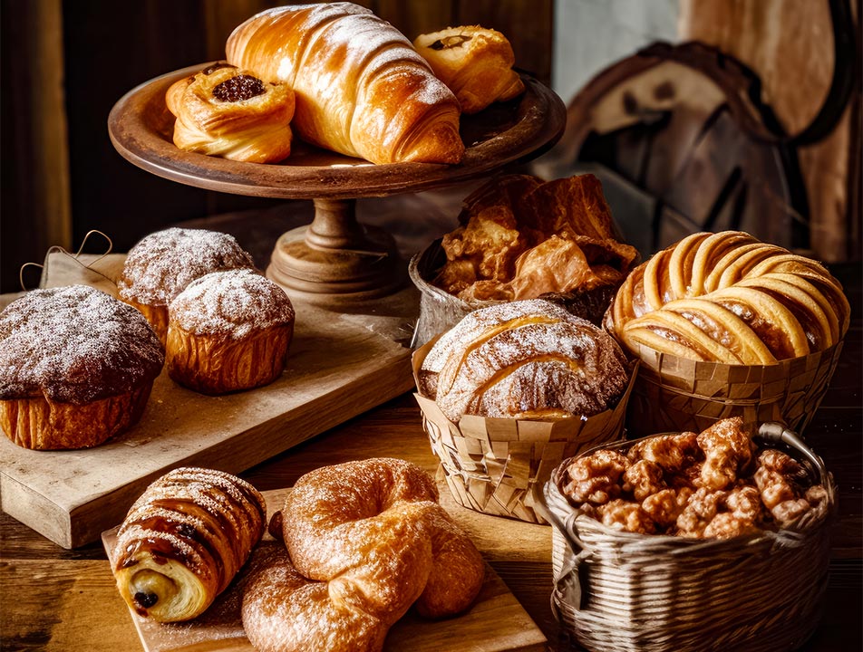 assortiment de viennoiseries